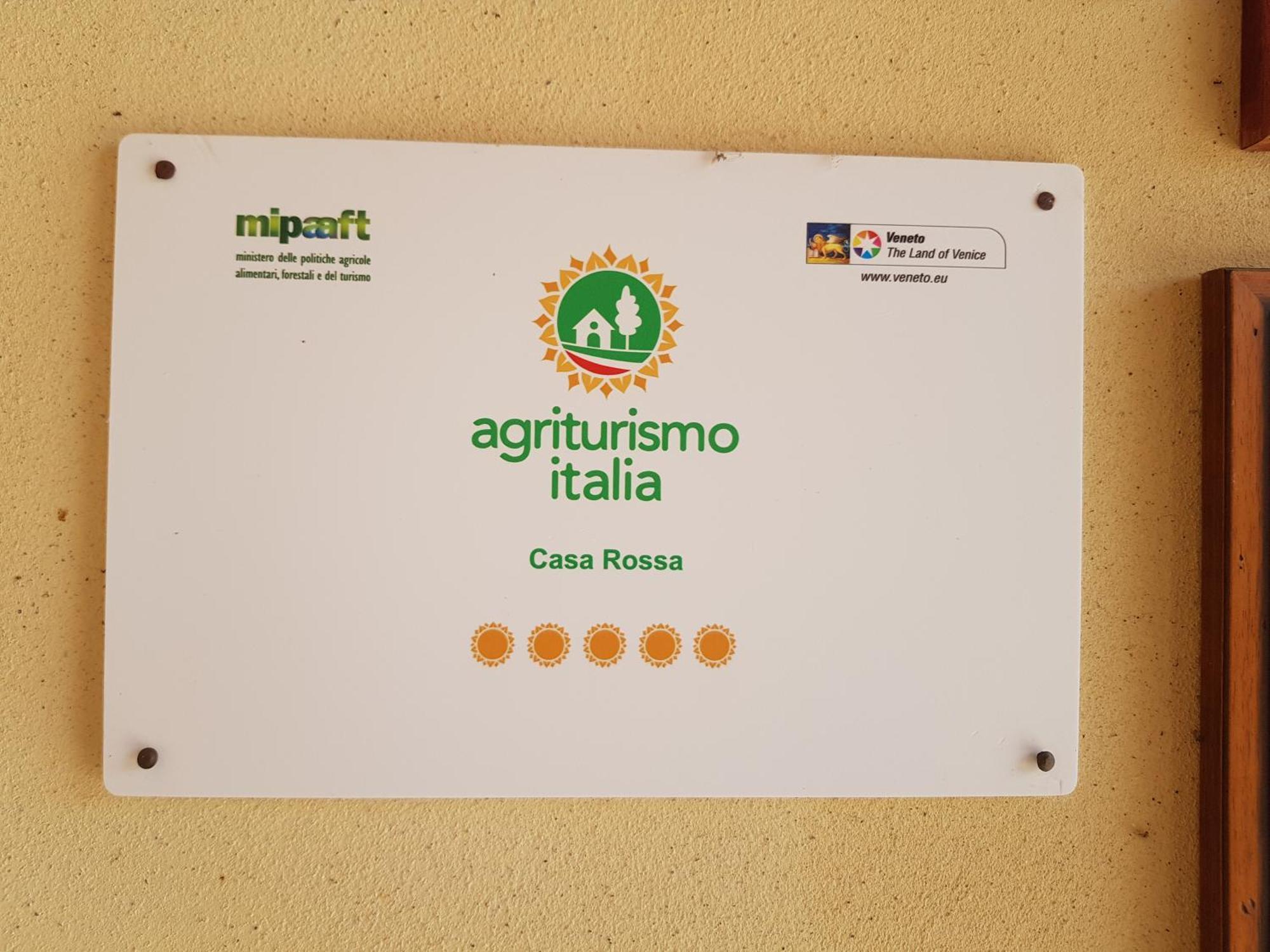 Agriturismo Casa Rossa Postioma Exteriér fotografie